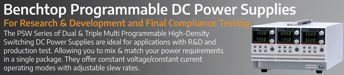 Dual or Triple DC Power Supply