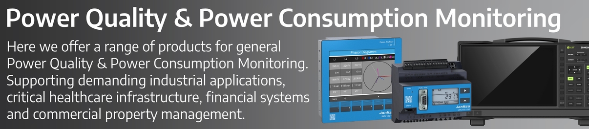 Multifunctional Power Quality & Power Consumption Monitors