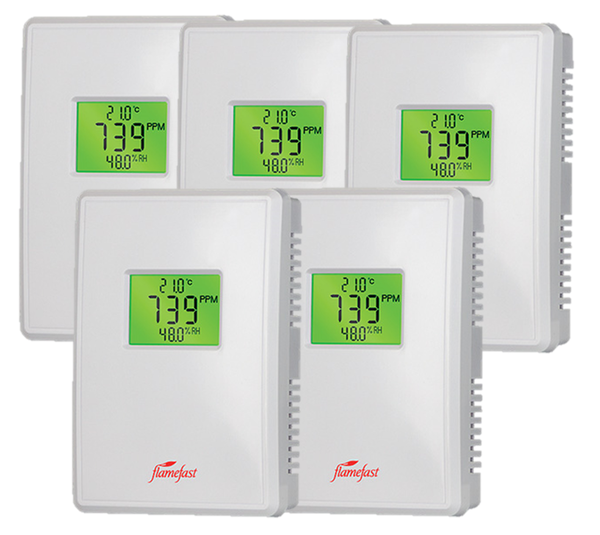 Flamefast CO2M-H Monitor - Pack of 5