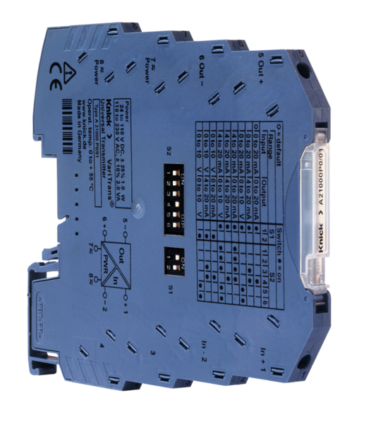 VariTrans A 21000 P0/00 Signal Conditioner with 24V DC Bus Option