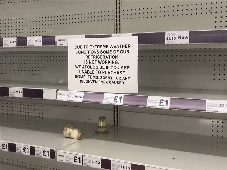Supermarket & Food to Go Fridges Fail Across the UK as Temperatures Rise